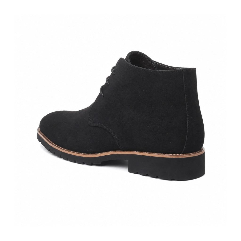 Brewster Pointed-Toe Lace-Up Boots
