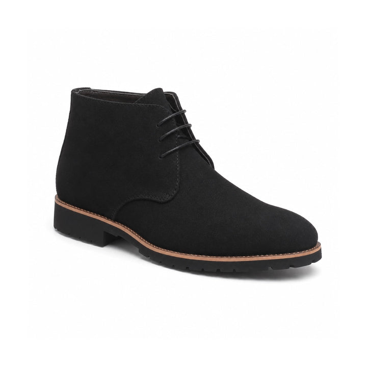 Brewster Pointed-Toe Lace-Up Boots