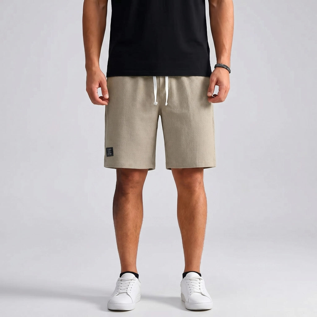 DK-DDP-1 Violet Waffle Knit Shorts 1