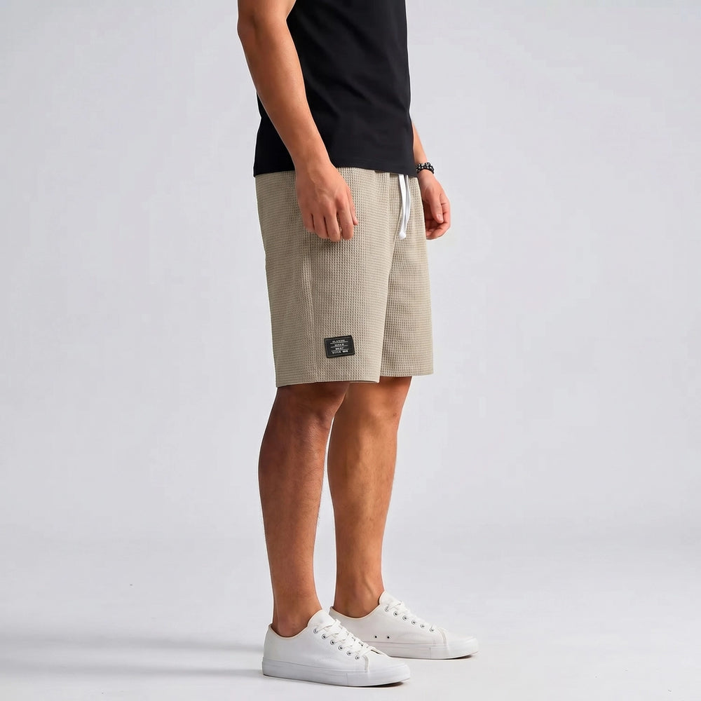 DK-DDP-1 Violet Waffle Knit Shorts 3