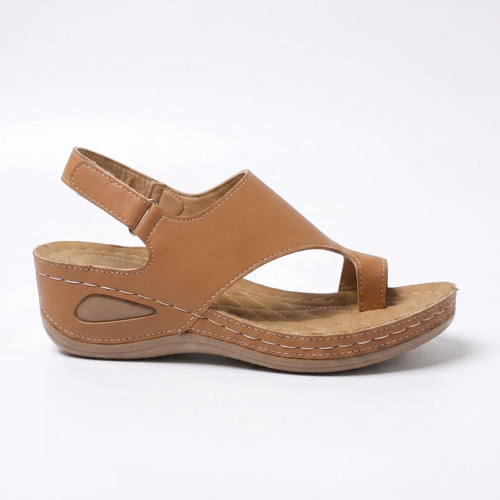 Reid Wedge Toe-Loop Sandals