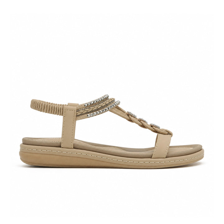 Lachlan Elastic Strap Sandals
