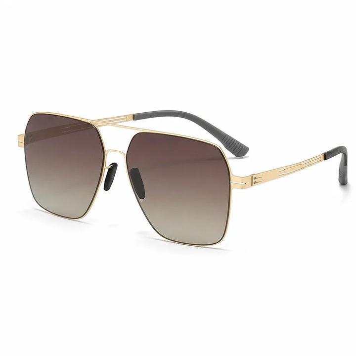Aaron Double Bridge Shades - Color:Yellow