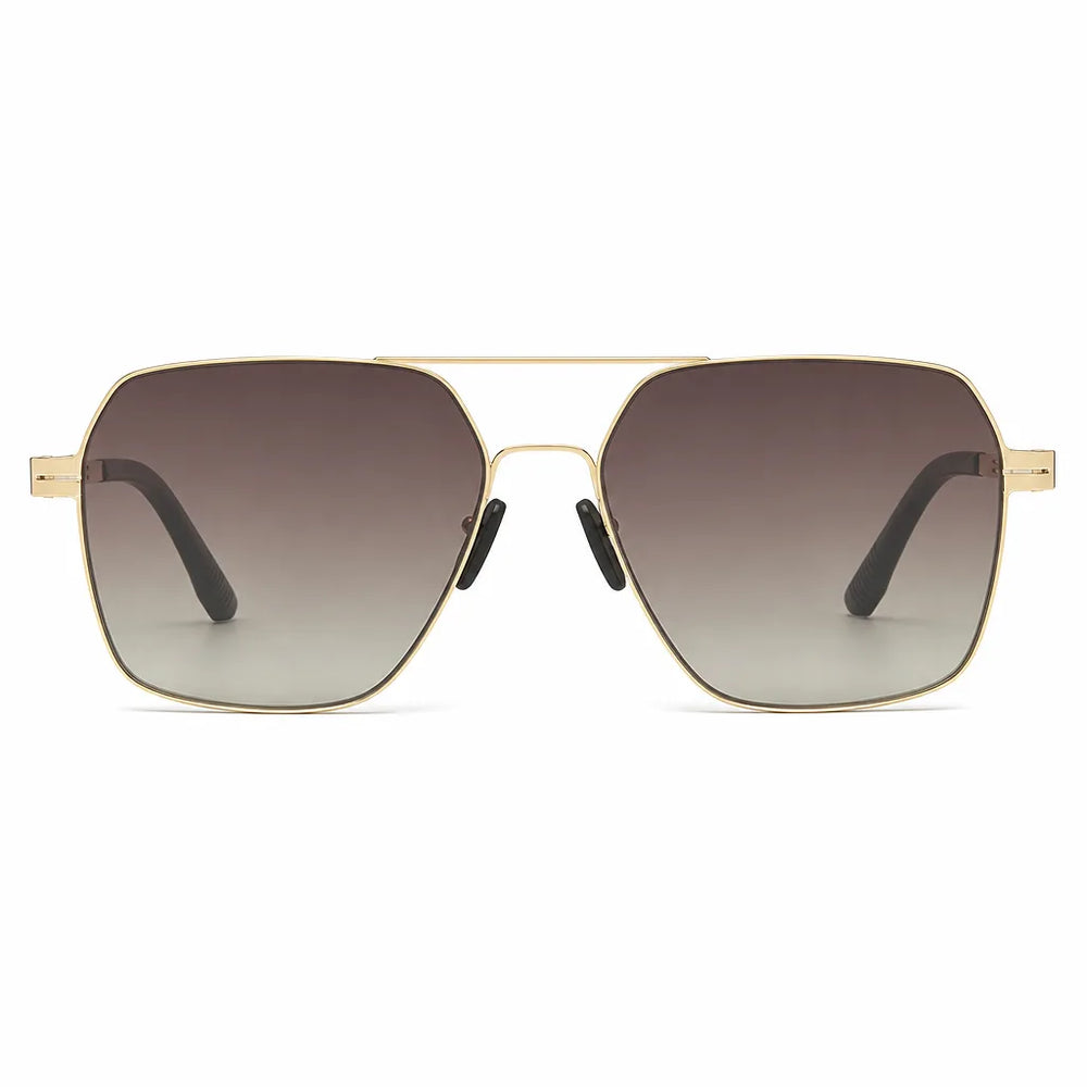Men's Yellow Prescott Double Bridge Shades