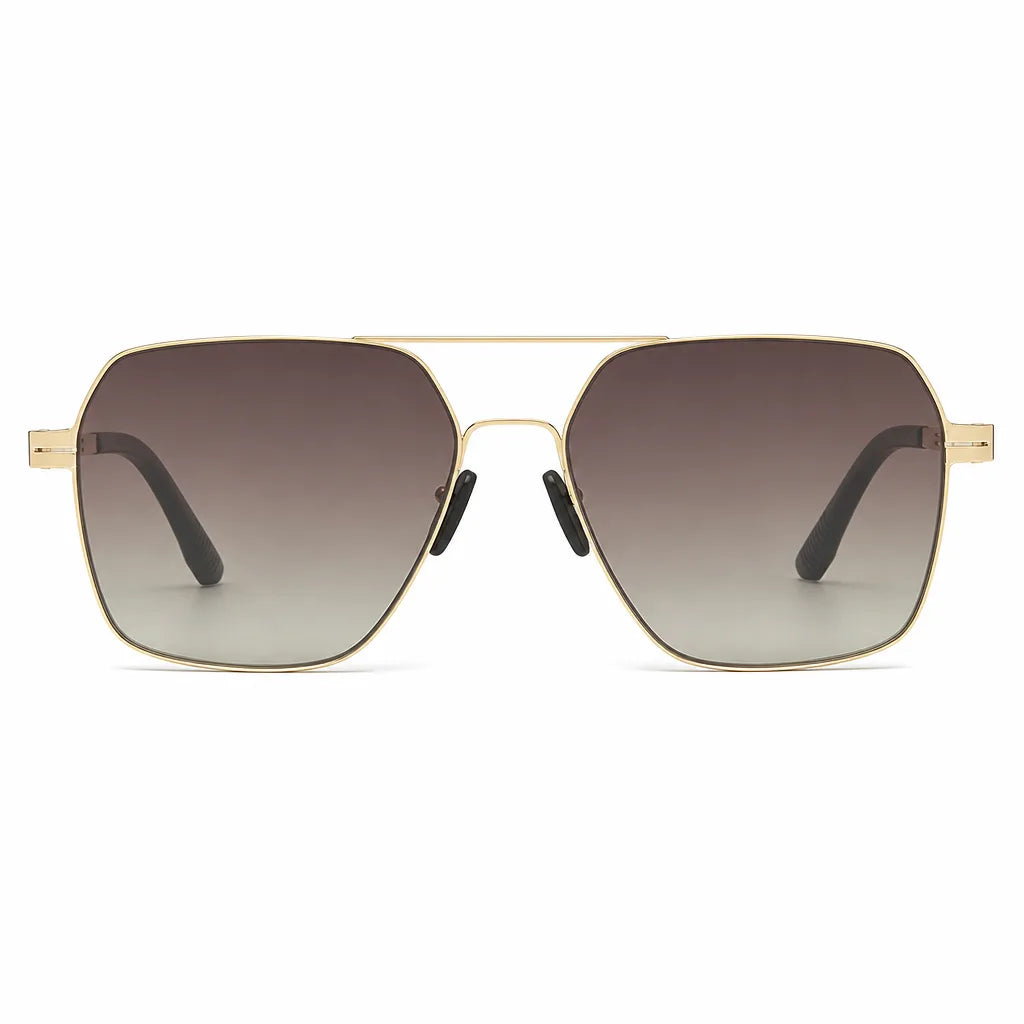 Men's Yellow Prescott Double Bridge Shades