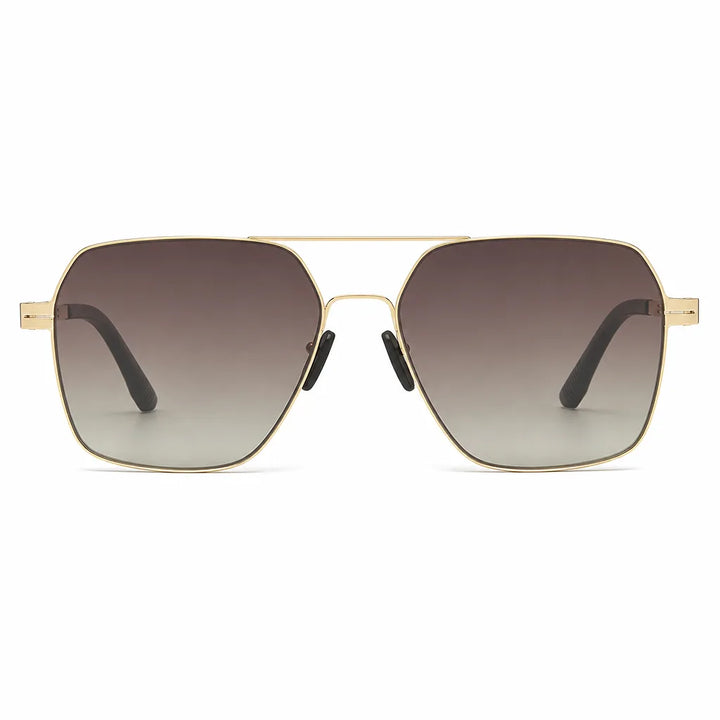 Men's Yellow Prescott Double Bridge Shades