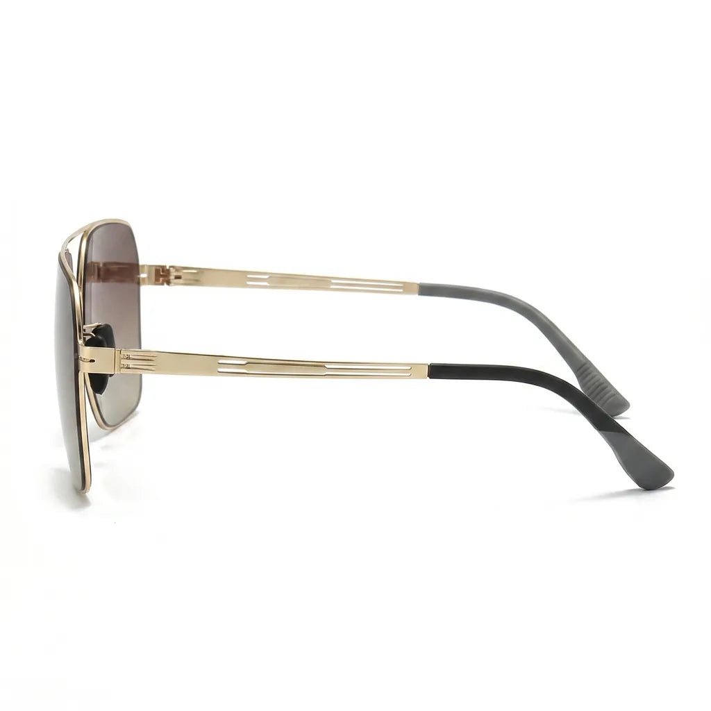 Men's Yellow Prescott Double Bridge Shades
