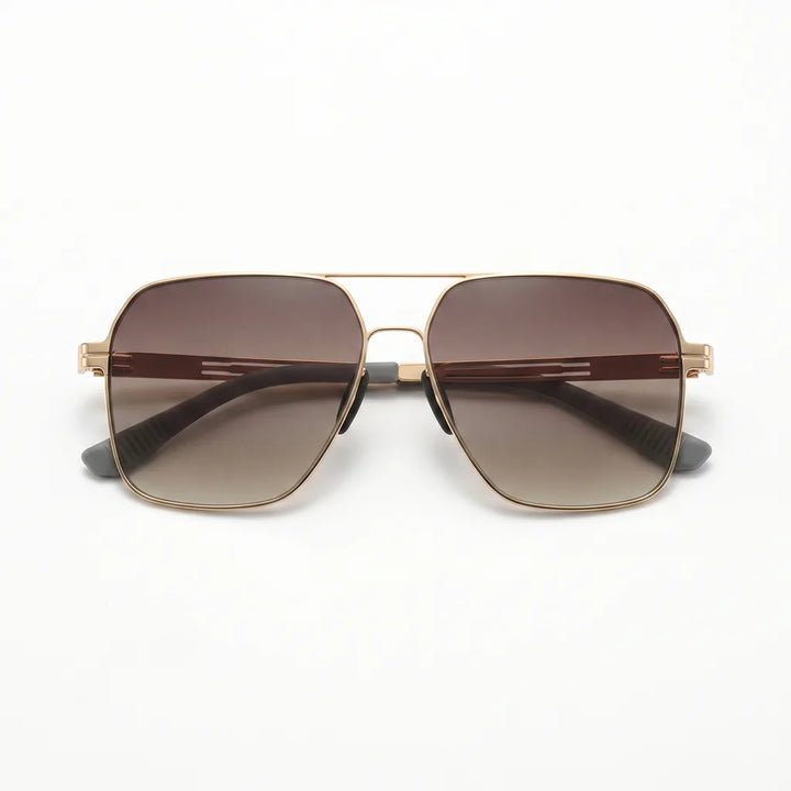 Men's Yellow Prescott Double Bridge Shades