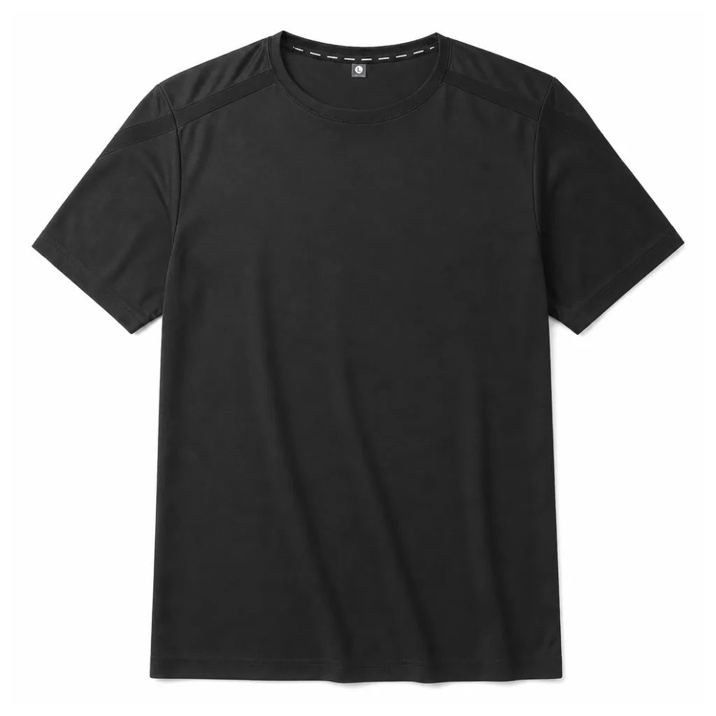 Adonis Running Tee - Color:Black;Size:S
