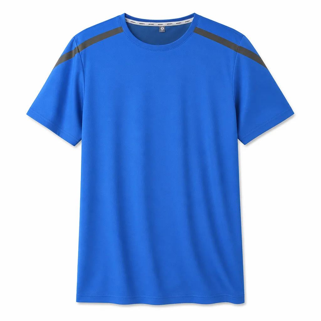Adonis Running Tee - Color:Blue;Size:S