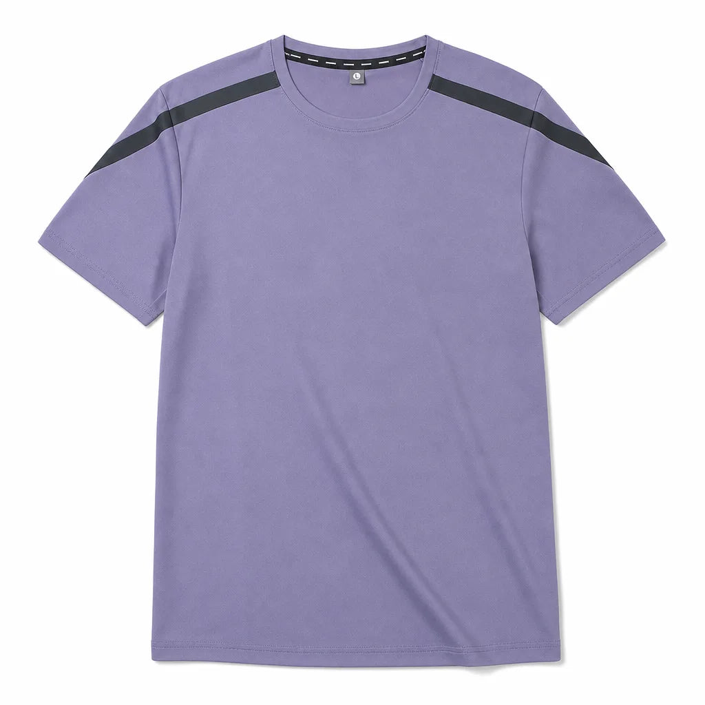 Adonis Running Tee - Color:Purple;Size:S