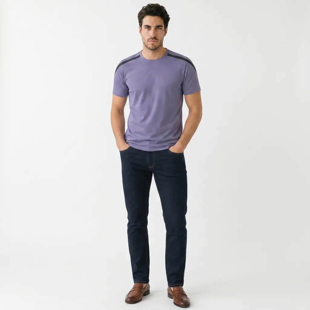 Men's Purple Adonis Running Tee