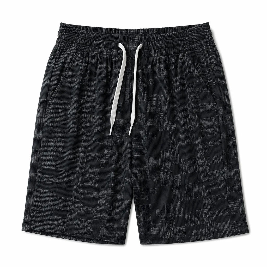 Adrian Straight Leg Shorts - Color:Black;Size:S