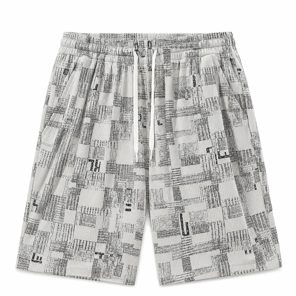 Adrian Straight Leg Shorts - Color:Khaki;Size:S