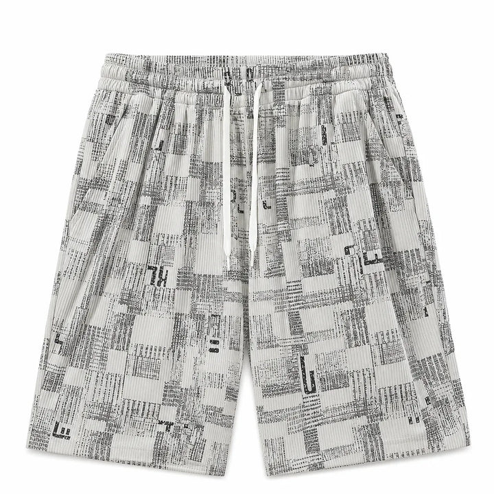 Adrian Straight Leg Shorts - Color:Khaki;Size:S