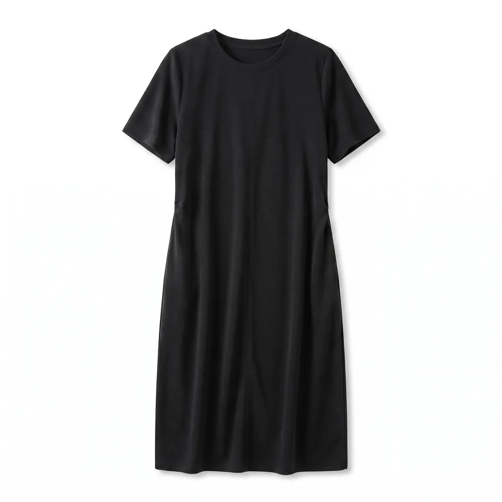 Alessia Maxi Dress - Color:Black;Size:S