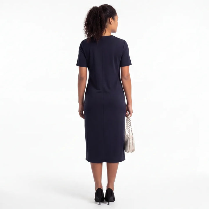 Royal Blue Lambert Short-Sleeve Midi Dress 4