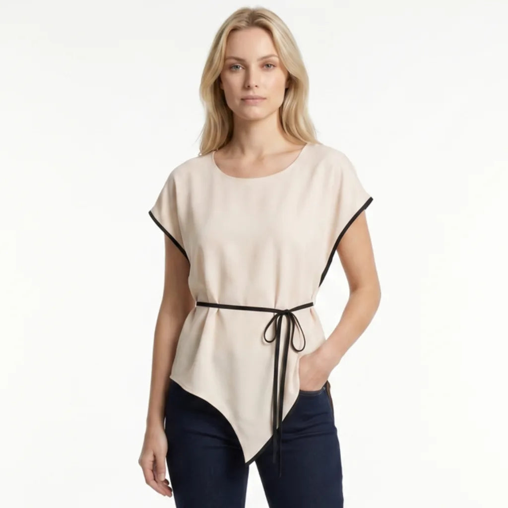 Women's Alexandra Asymmetric Waist Top