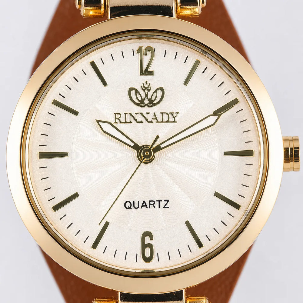 Women's Brown Haskell Slim Quartz Watch