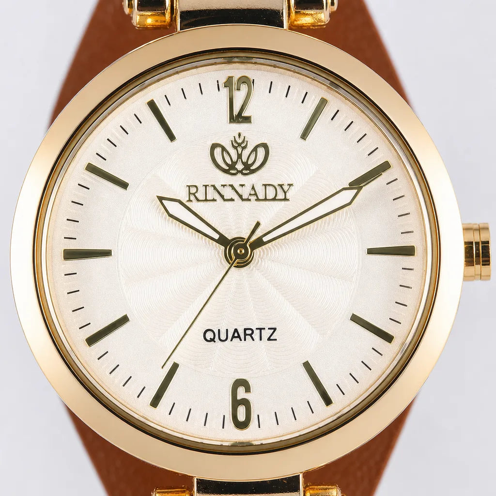 Women's Brown Haskell Slim Quartz Watch