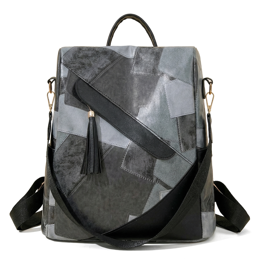 Anchi Miller Contrast Backpack - Color:Black