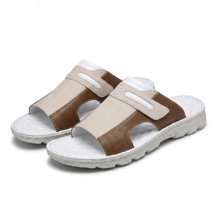 Andrew Beach Sandals - Color:White;Size:38
