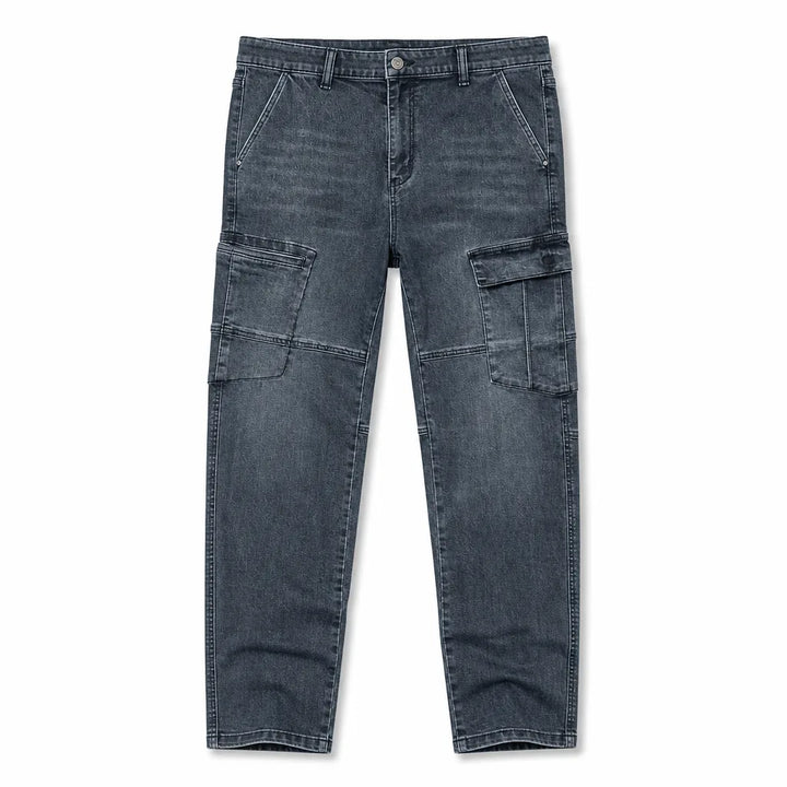 Andrew Cotton Jeans - Color:Blue;Size:28