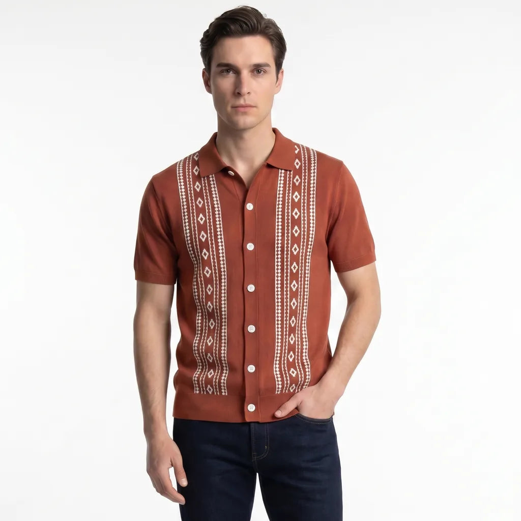 Celia Knit Polo Shirt