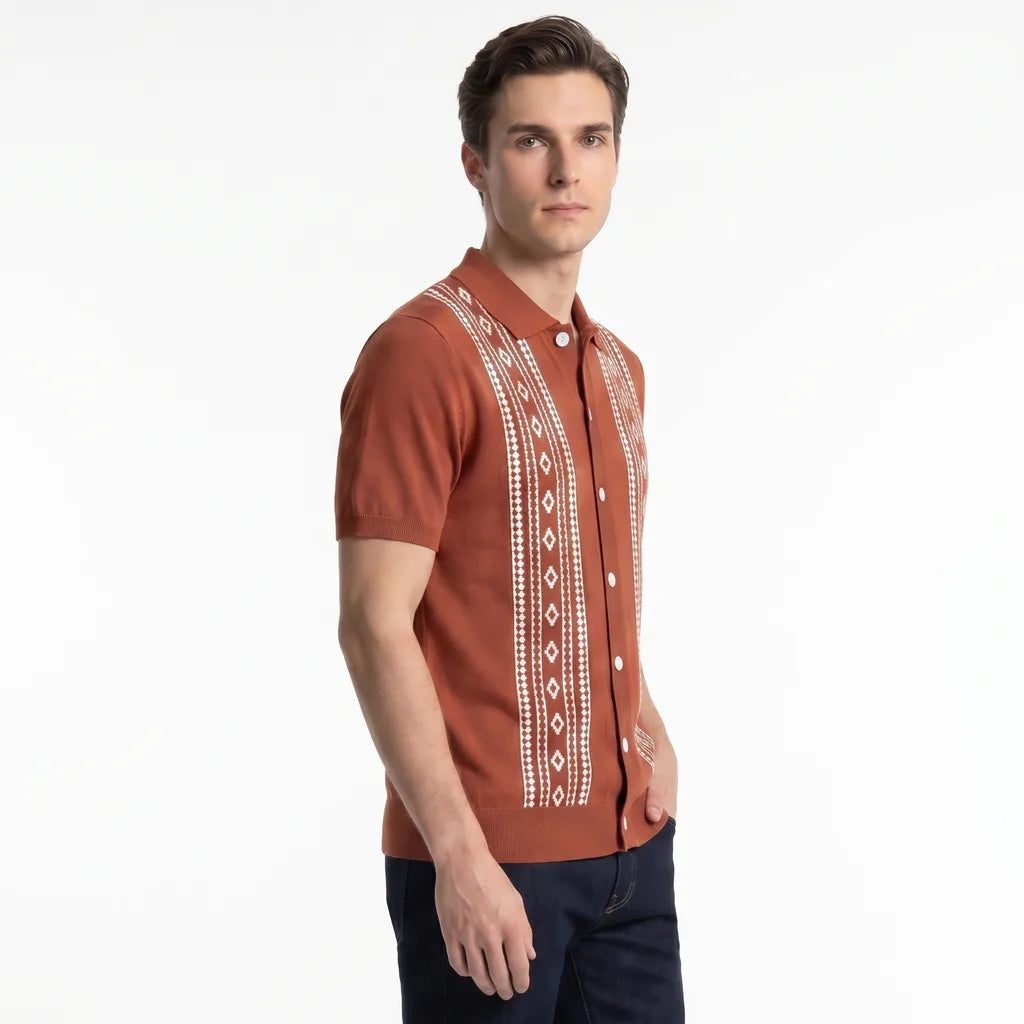 Celia Knit Polo Shirt