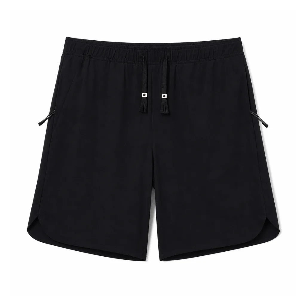 Andrew Loose Fit Shorts - Color:Black;Size:S