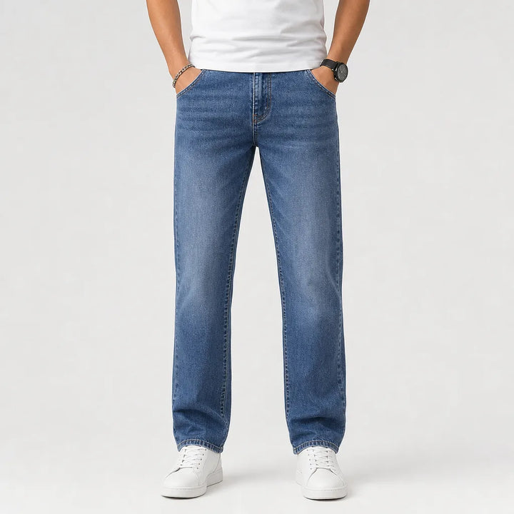 Men's Blue Walcott Lightweight Straight Jeans
