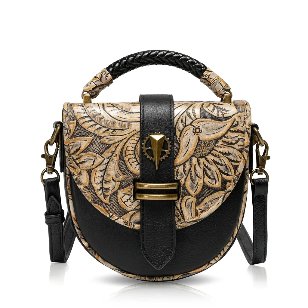 Julianna Leather Shell Bag