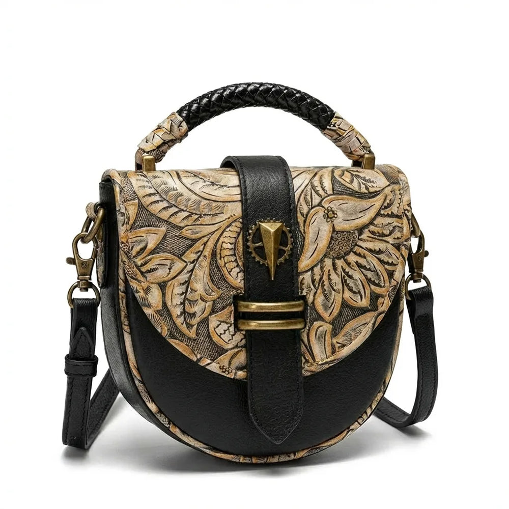Julianna Leather Shell Bag