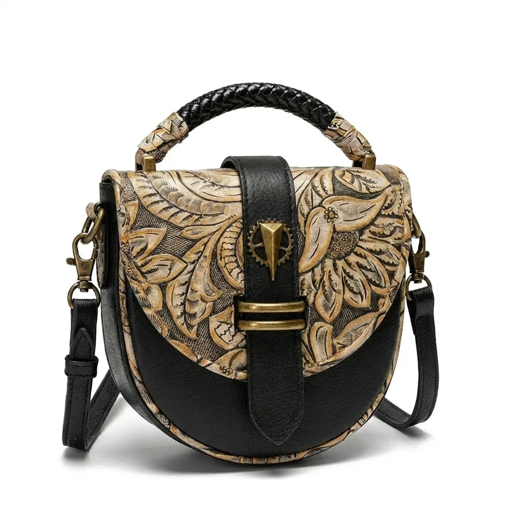 Julianna Leather Shell Bag