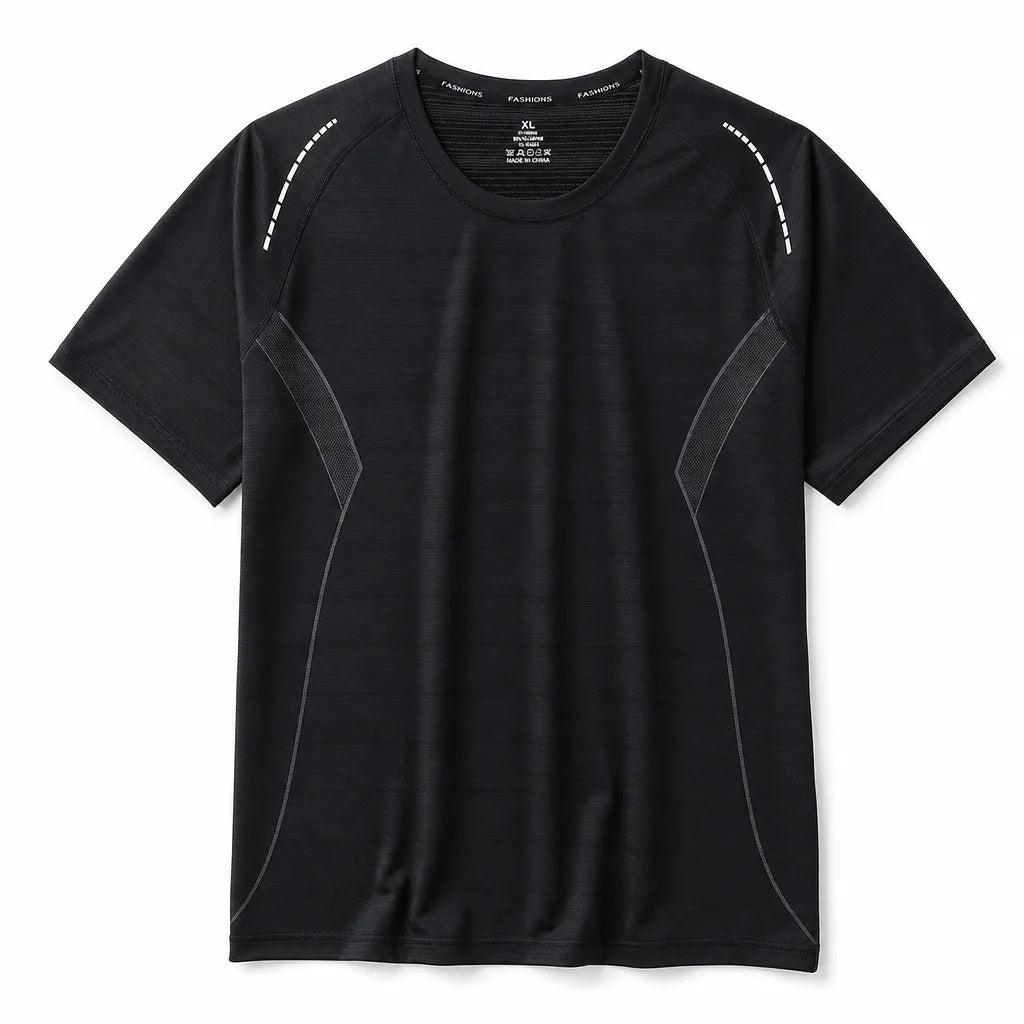 Anthony Crew Neck T-Shirt - Color:Black;Size:S