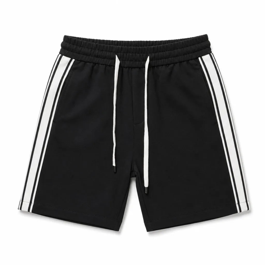 Anthony Drawstring Shorts - Color:Black;Size:S