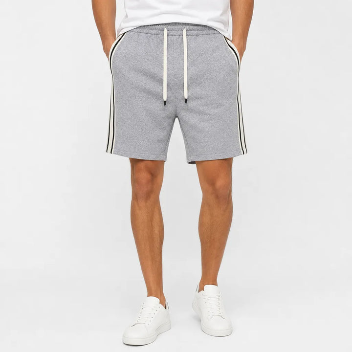 Men's Gray Keller Drawstring Shorts