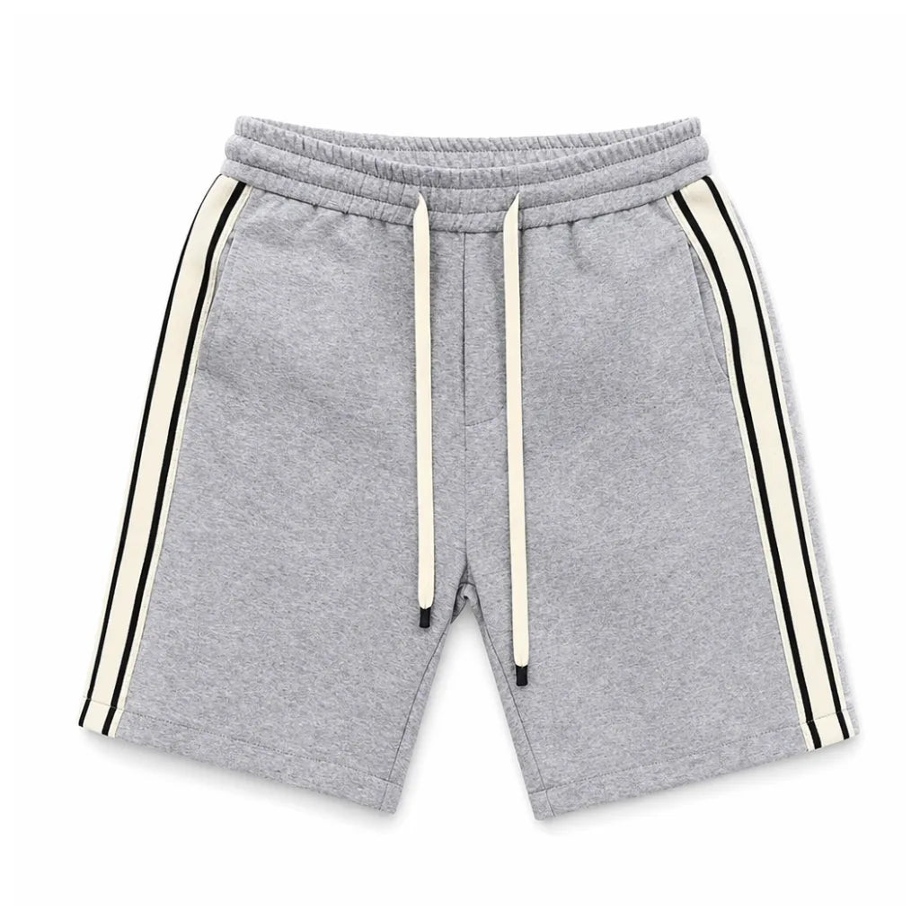 Anthony Drawstring Shorts - Color:Gray;Size:S
