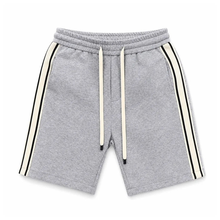 Anthony Drawstring Shorts - Color:Gray;Size:S
