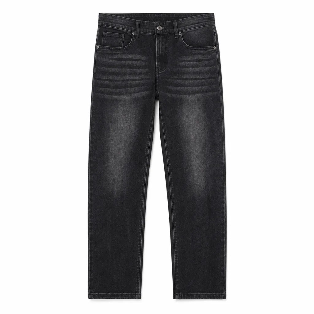 Anthony Straight Jeans - Color:Black;Size:28