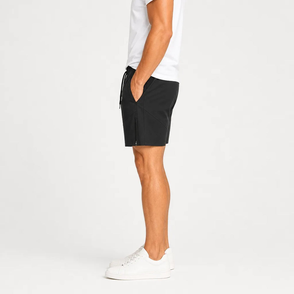 Men's Black Faraday Zip Training Shorts