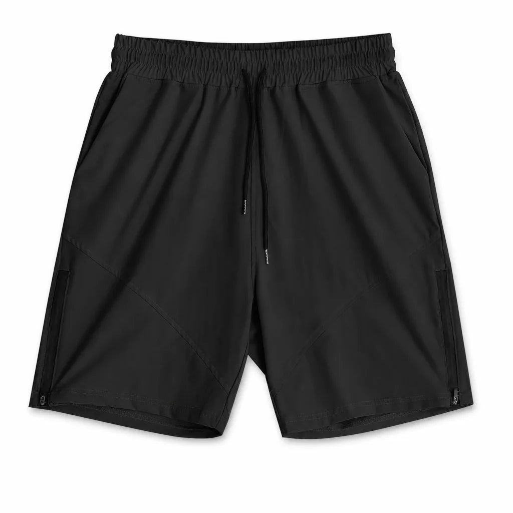 Men's Black Faraday Zip Training Shorts