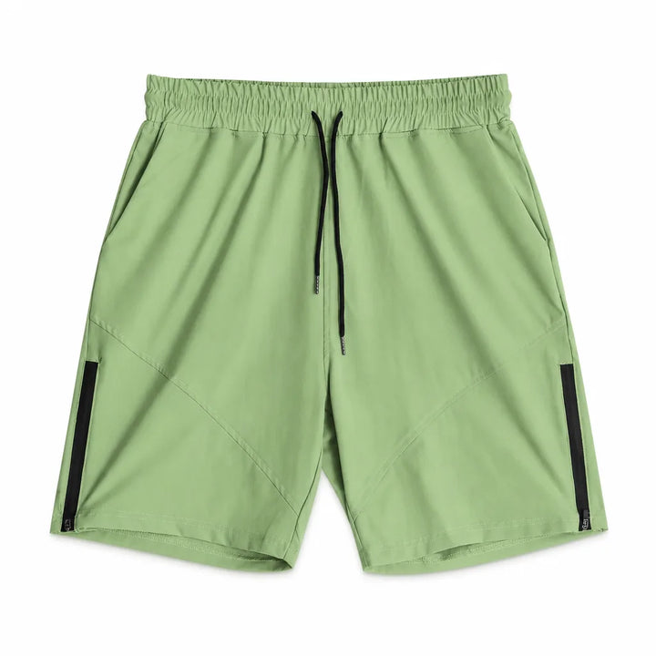 Men's Green Faraday Zip Training Shorts