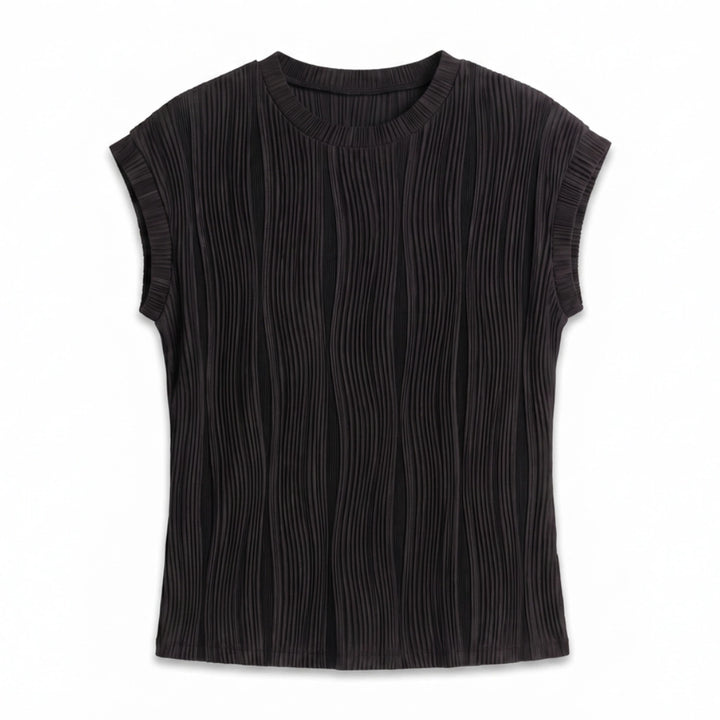 Aria Raglan Top - Color:Black;Size:XS