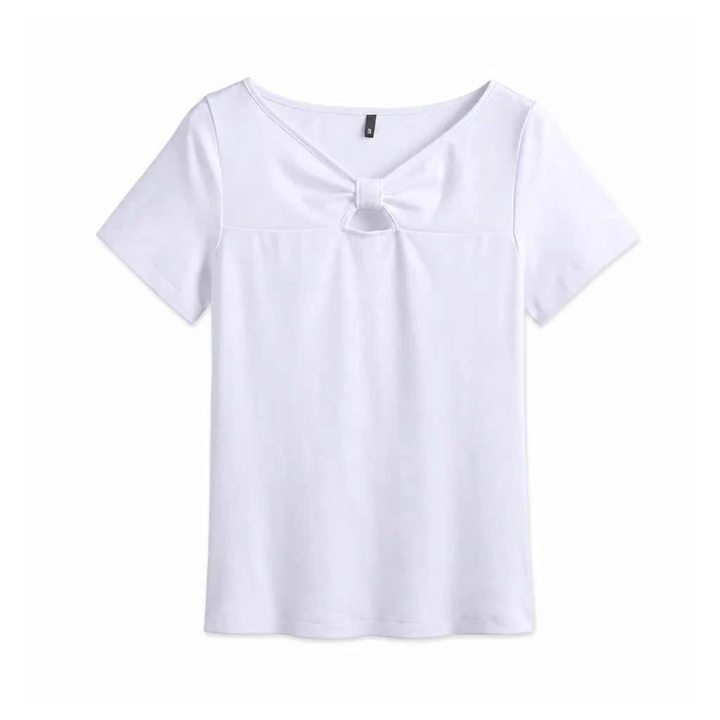 Women's Stapleton Bow Cutout T-Shirt