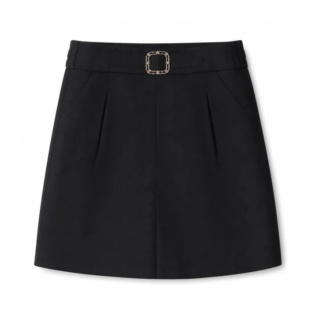 Arianna High-Waist Shorts - Color:Black;Size:XS