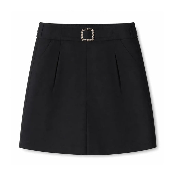 Arianna High-Waist Shorts - Color:Black;Size:XS