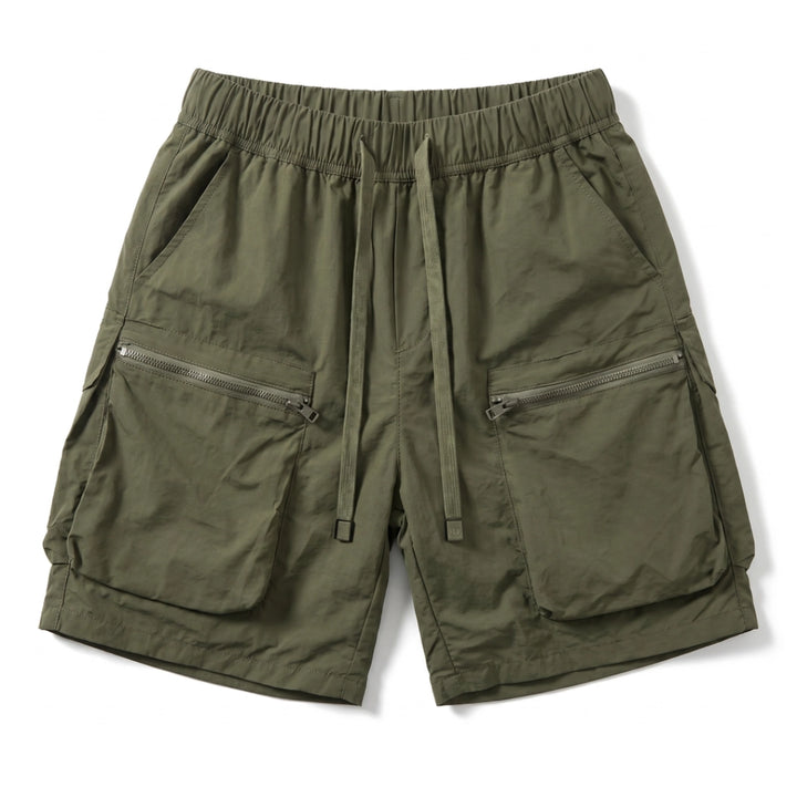 Matteo Cargo Shorts - Color:Army Green;Size:S