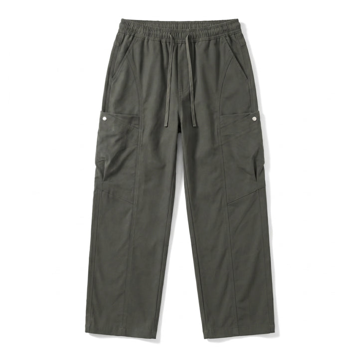 Adrian Cargo Trousers - Color:Army Green;Size:S