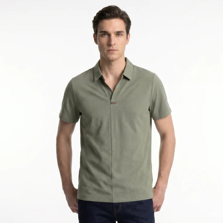 Men's Arobellio V-Neck Polo Shirt